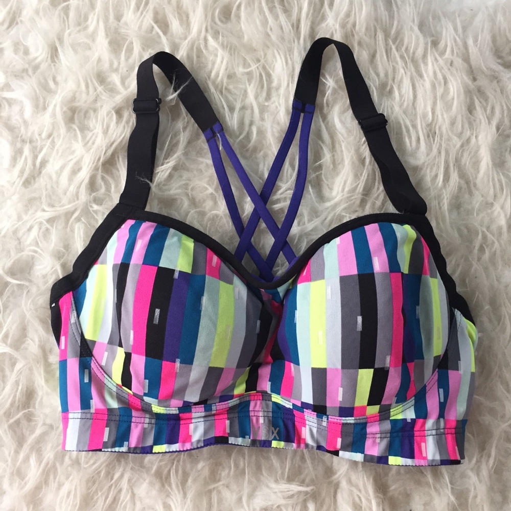 Victoria's Secret colorful sports bra